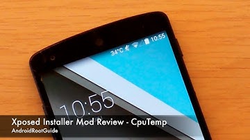 Xposed Module Review: CpuTemp (Dutch)