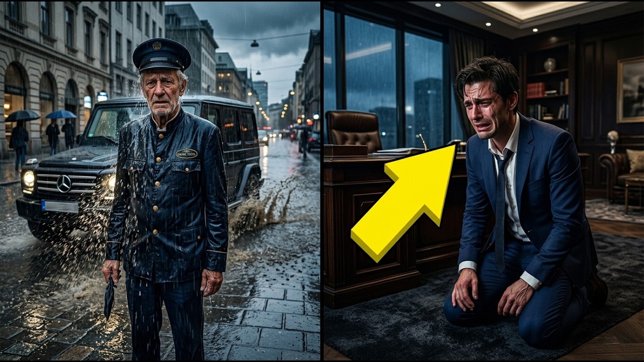 Wyrzucił biednego portiera za 