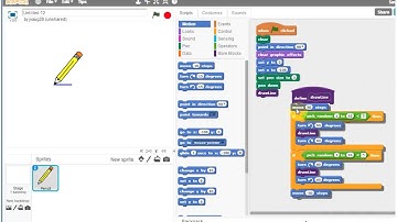 Scratch : random pattern using recursion