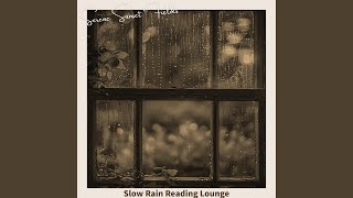 Raindrops on Old Pages - Serene Sunset Fields