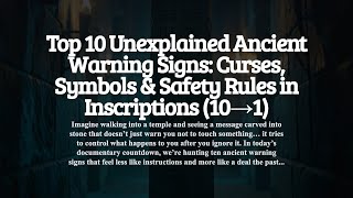 Top 10 Ancient Warning Signs Hidden in Plain Sight (Curses, Symbols &amp; Safety Rules)