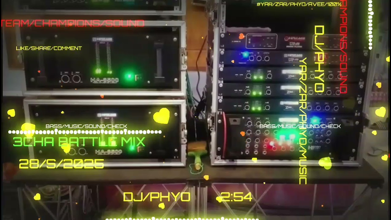 3CHA/BATTLE MIX/BY DJ/PHYO/TEAM/CHAMPION/SOUND ( 2 0 2 5 )