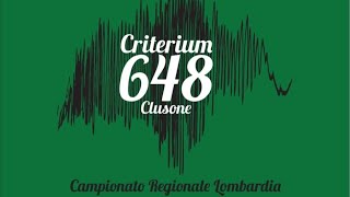 CRITERIUM 648 - CAMPIONATO LOMBARDO JUNIORES 2024