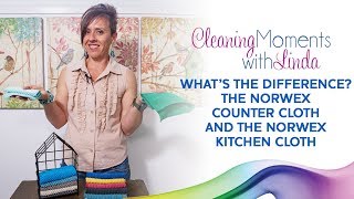 What's the Difference between the Norwex Counter and Kitchen Cloths 