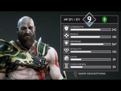 God Of War Level 9 Gear Showcase Youtube