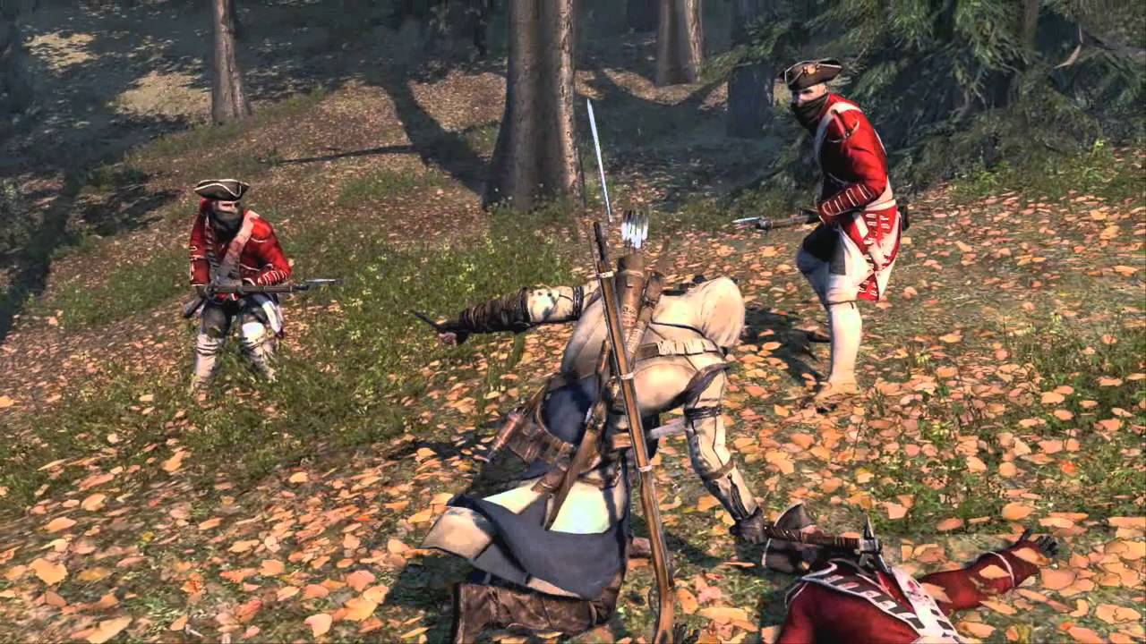 Assassins creed 3 mods. Assassin's Creed 3 ганьягэха. Ассасин 3 открытый мир. Assassins Creed 3 жители поместья. Крид 3 трейлер на русском.