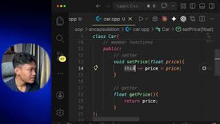រៀនភាសា C++ | សិក្សាអំពី Setter, Getter, This Keyword