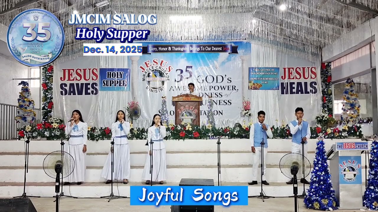 𝗝𝗢𝗬𝗙𝗨𝗟 𝗦𝗢𝗡𝗚𝗦 | JMCIM SALOG | DECEMBER 14, 2025