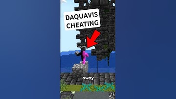 Daquavis Caught CHEATING In Dream $100,000 Duel😱#dream #minecraft #daquavis