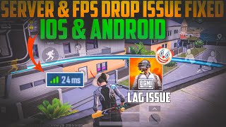 BGMI 4.3 UPDATE LOW PING HIGH ISSUE FIXED | ANDROID & IOS SERVER & FPS DROP ISSUE FIXED