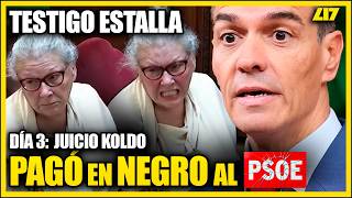WITNESS CONFIRMS OFF-THE-BACK PAYMENTS TO THE PSOE 🔴DAY 3 OF THE TRIAL OF KOLDO, ÁBALOS AND ALDAM...