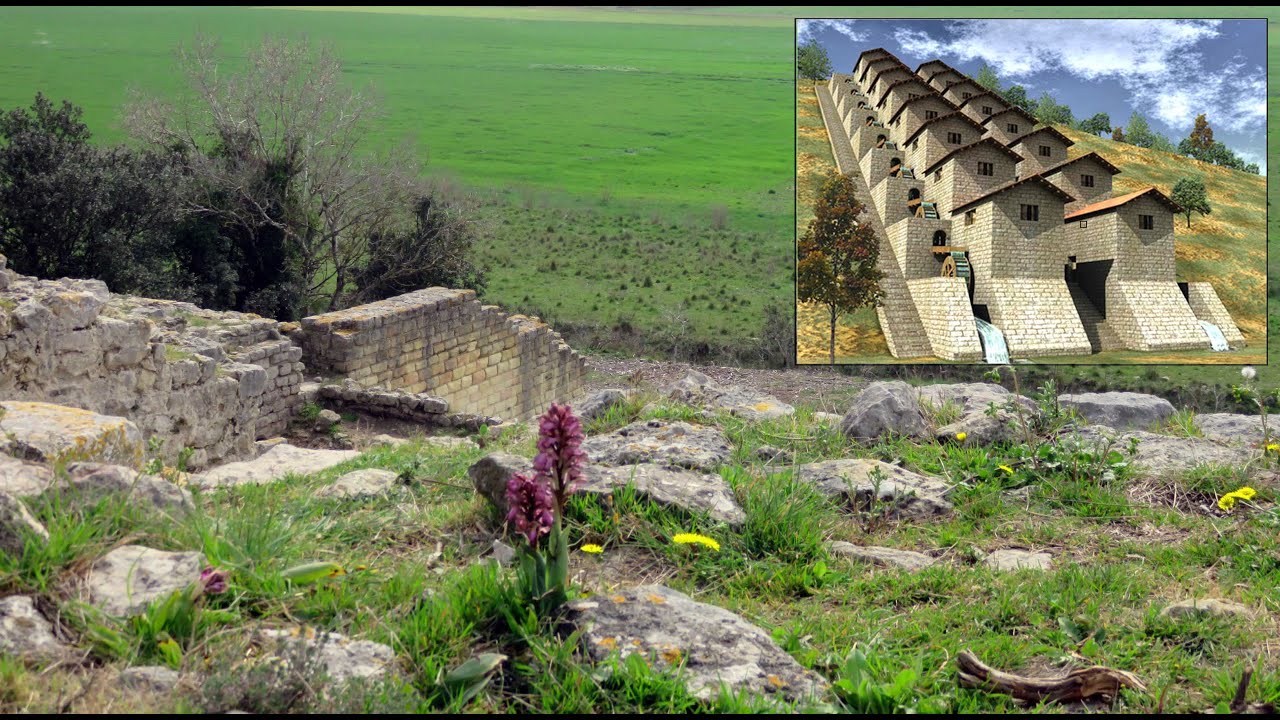 Les moulins romains de Barbegal, génie technique et industrie