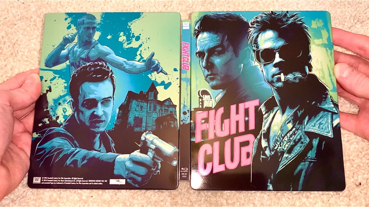Fight Club - Limited Edition 10th Anniversary BluRay Steelbook Unboxing