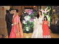 Aishwariya Rai, Abhishek Bachchan, Karishma Kapoor Arrives At Armaan Jain's Wedding Reception