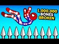 Breaking 1,000,000 SPIDERMAN BONES (Bad Idea)