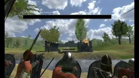 Mount&Blade Warband- Persistent World Mod - Shield Wall Battle Event 24_09_11.flv