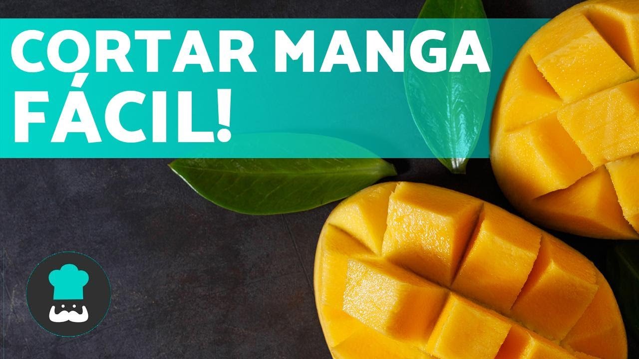 Como cortar & descascar manga 🥭 - 6 TRUQUES FÁCEIS