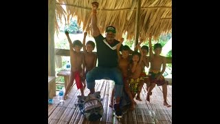 Philing the culture in the rainforest with the Embera people
