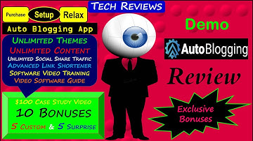 AutoBlogging Review, Bonuses, Demo: 1-Click App Creates a 100% Automated Blog in 60 Seconds
