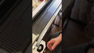 SILVER REED アーガイルキャリッジの使い方1 シルバーリード - YouTube