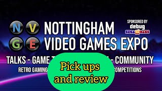 Nottingham Video Games Expo review and pick ups #nvge #retrogames #pickups
