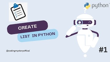 Mastering Python Lists: A Cool Guide for Beginners #listinpython #list  #coding #codingmystery