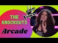 Hailey Mia at The Voice (3) Knockouts sings 