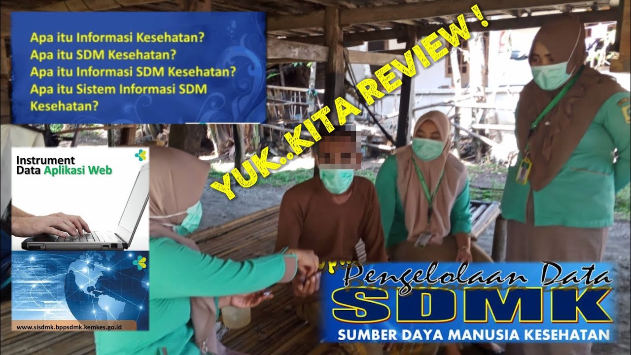 Aplikasi web SISDMK, ini review dan cara pengisiannya 