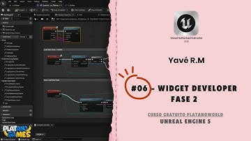 🖼️ #06 – Widget Developer - Fase 2 | Sistema dinámico con ListView y botones – Unreal Engine 5
