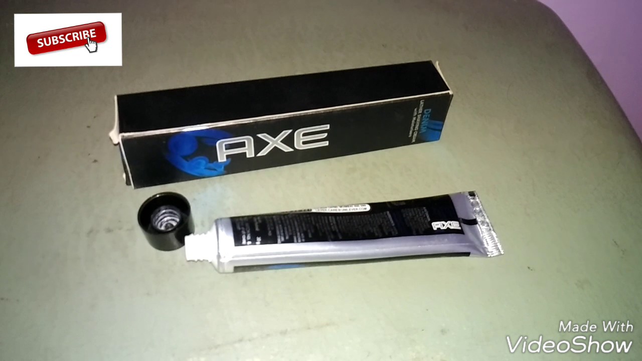 denim axe Shaving Cream For Men Hindi Review YouTube