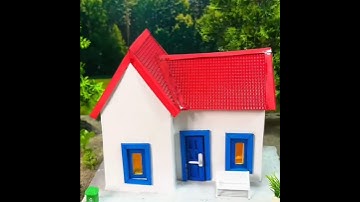 super cute mini house #asmr #magnet #relaxing #satisfying #miniature #aivideo #ai