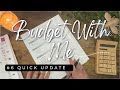 Budget Update With Cash Stuffing | OVER $1300 | Episode #6