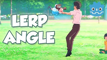 Godot angle_Lerp | Godot Angle Between two Vector | Godot 4 | Godot Beginner Tutorial | Part 2 Lerp