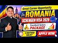 Romania Work Visa 2026 🇷🇴 | Schengen Entry? Salary, Jobs & Full Process 🔥 Apply Now!