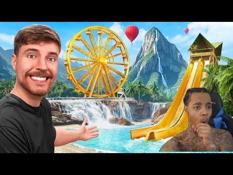 Flightreacts To 1 Vs 250,000,000 Private Island Mrbeast!