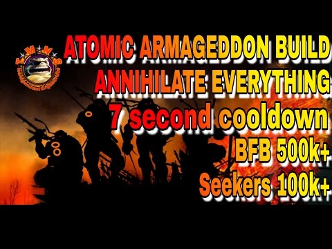 ATOMIC ARMAGEDDON / HI-END GOLD TACBOMBERTICIAN - 7 Sec cooldown BFB / Insane FUN / The Division