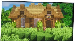 Minecraft: How to build a Small Simple House  ｜ Simple House Tutorial｜