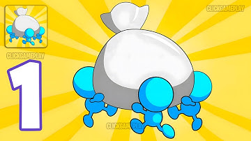 Garbage Collectors Gameplay Walkthrough Part 1 - Tutorial Clean Green Island (Android,iOS)