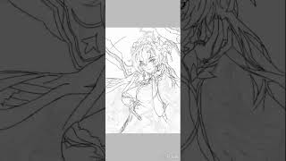 CANTARELLA Wuthering wave drawing use ibispaint app