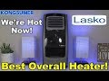 We&#39;re Hot Now!  Lasko Motion Heat Plus Heater Review in 4K