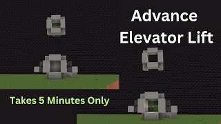 Advance Elevator Tutorial | Minecraft 1.20 | Minecraft Hacks | Minecraft Gameplay |Hindi| INDIGAMER|