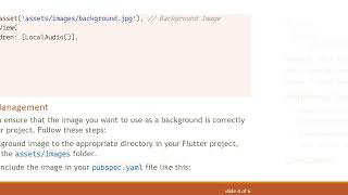 How to Easily Add a Background Image in Your Flutter App