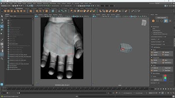 MAYA QUICK LESSON on HAND MODELING Part 01 #3dmodeling   #autodesk #maya