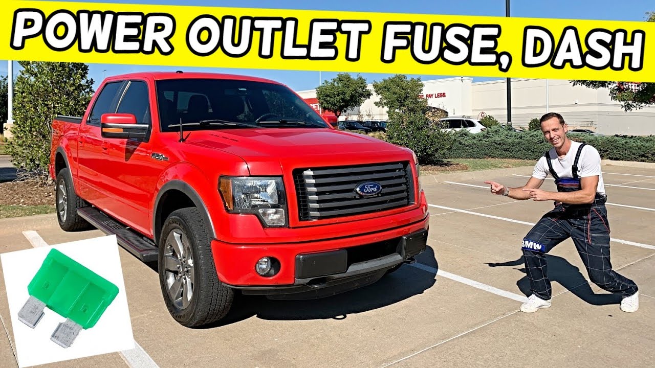 FORD F150 DASH POWER OUTLET FUSE LOCATION REPLACEMENT F 150 POWER POINT