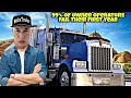 4 Reasons Why 99% Of Owner Operators Fail Their First Year Truck Driving | Learn How To Succeed