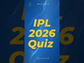 IPL 2026 Quiz 🏏 | Can You Find The Odd Player? #shorts
