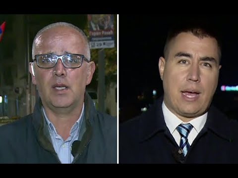 مراسلو قناة الجزيرة يغطون نتائج الانتخابات المحلية في كوسوفو