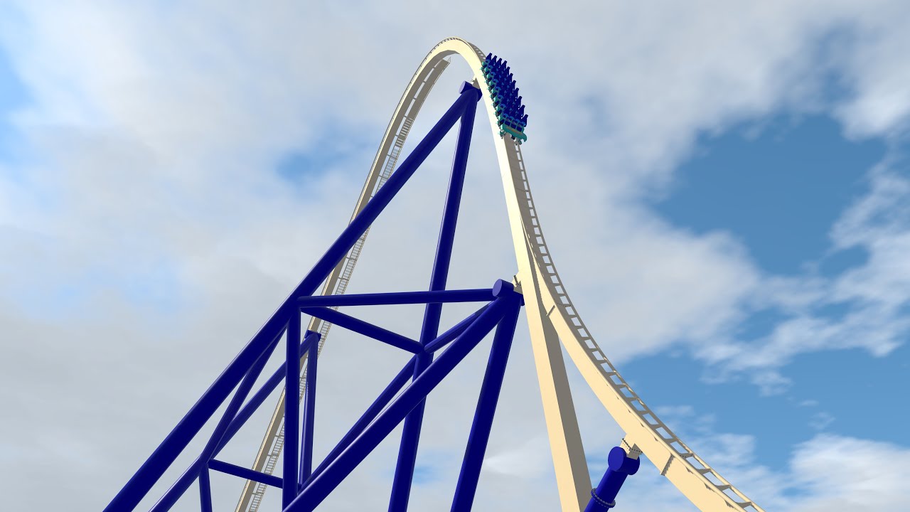 Kronosaurus - No Limits 2 B&M Hyper Coaster