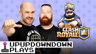 CESARO suffers through SHEAMUS' crazy Clash Royale deck!!! Clash with Cesaro #5 — UpUpDownDown Plays