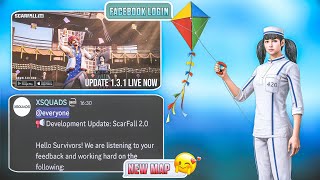 ScarFall 2.0 Update 1.3.1 LIVE | Facebook Login + New Map Hype 👀🪁